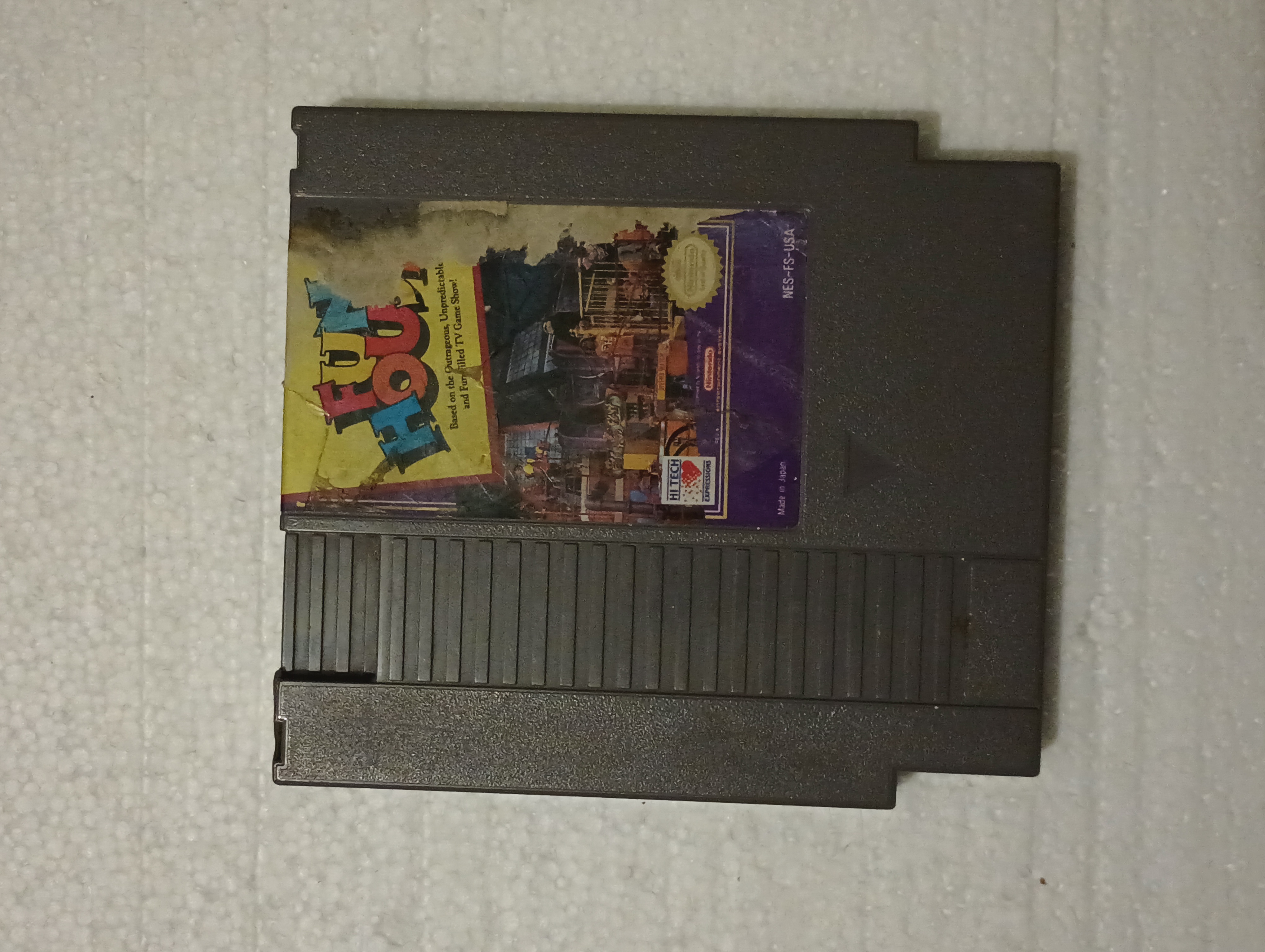 Krusty's Fun House (label damage)